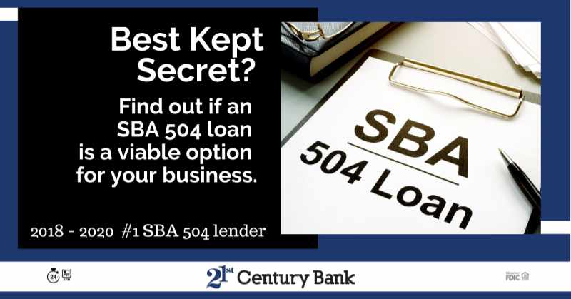 21st Century Bank SBA 504 Loan image