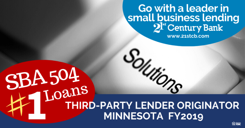 #1 third-party lender originator minnesota 2019