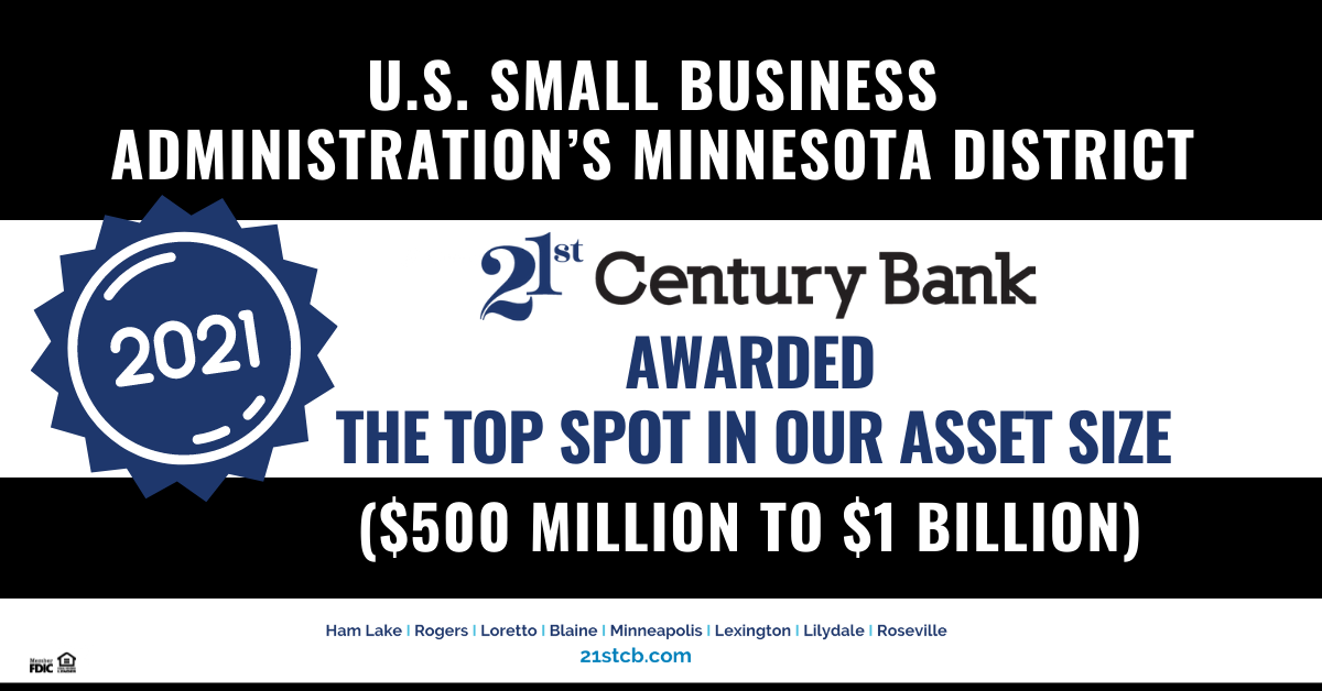 2021 SBA MN District Award