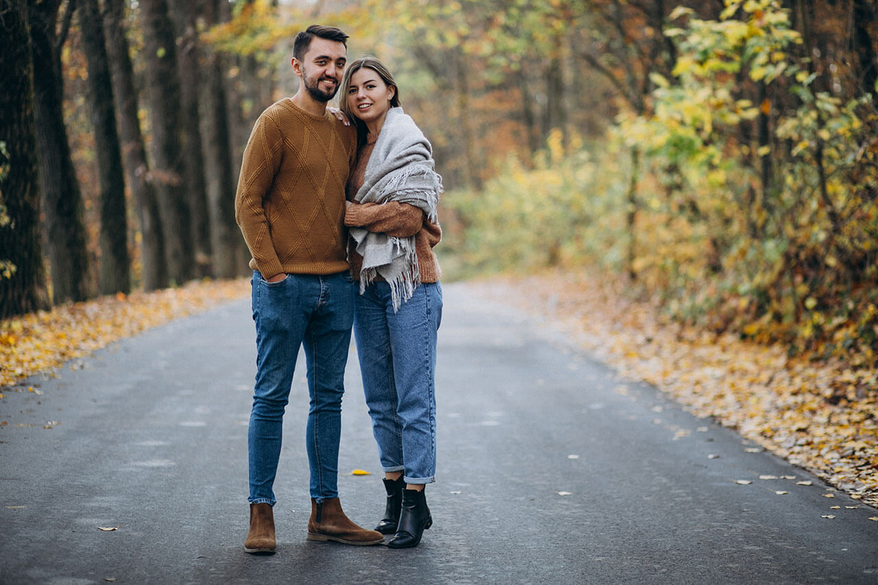 Young couple ready to start an IRA or CD account
